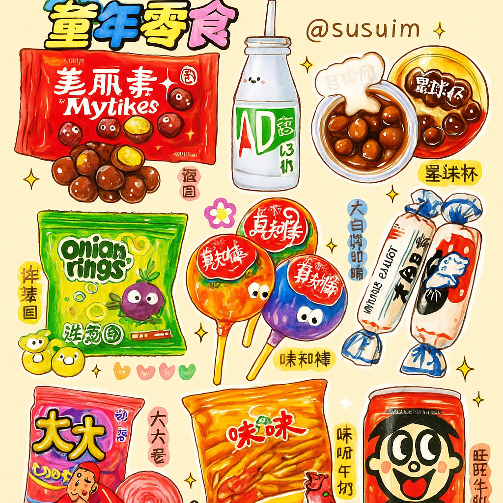 Snacks chinois vietnamien etc.