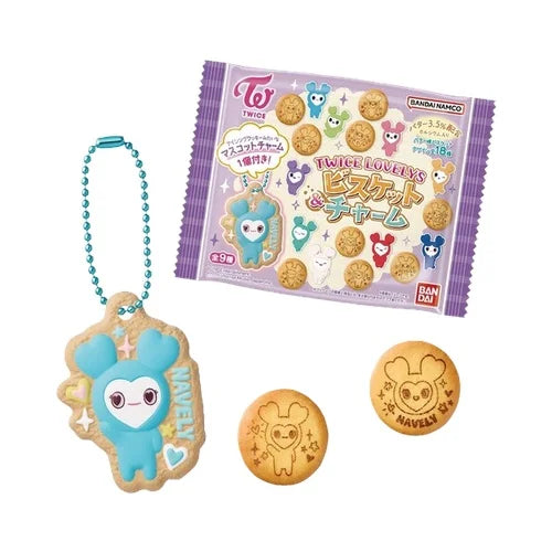 Bandai Candy Toys – Biscuit Personnage K-Pop Girls TWICE avec breloque
