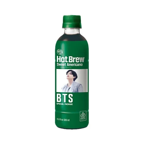 HY × BTS  Hotbrew Sweet Americano 350 ml (Corée) 💜☕