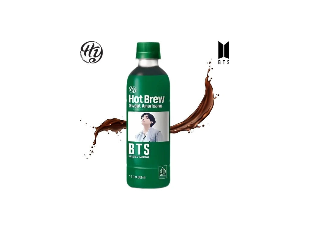 HY × BTS  Hotbrew Sweet Americano 350 ml (Corée) 💜☕