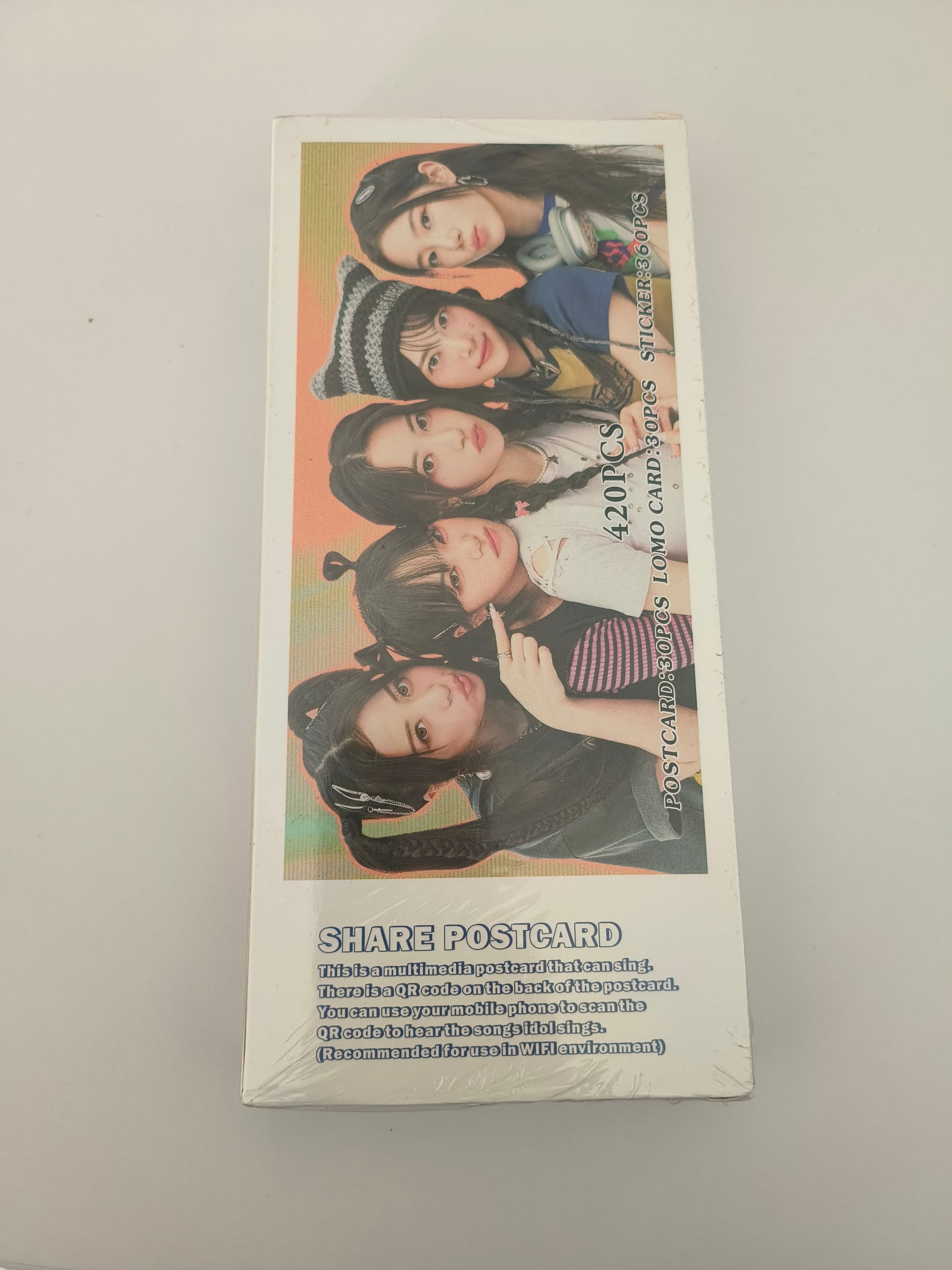 CARTE POSTALE FANMADE DE LE SSERAFIRM