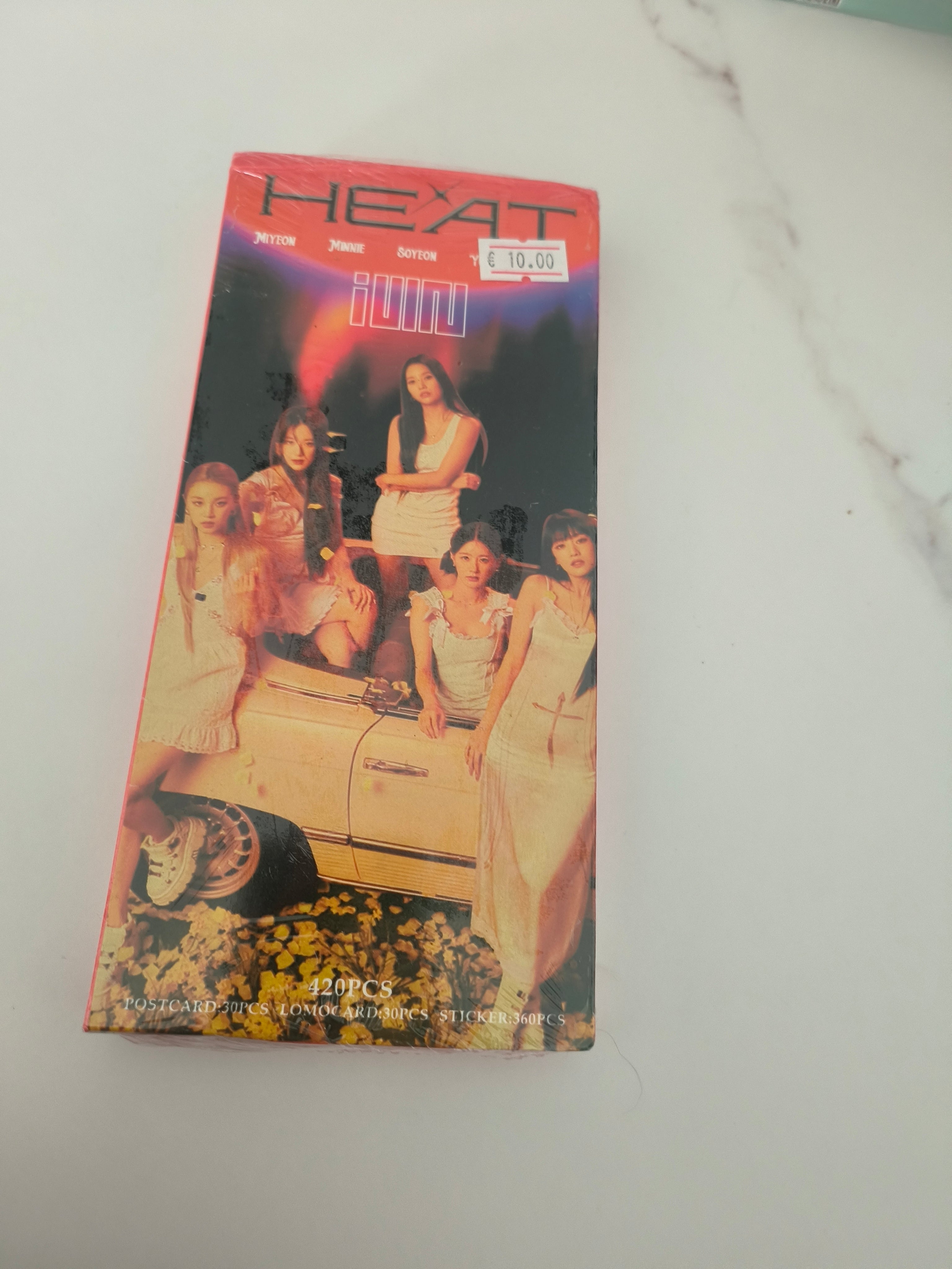 Fanmade carte postal G-IDLE