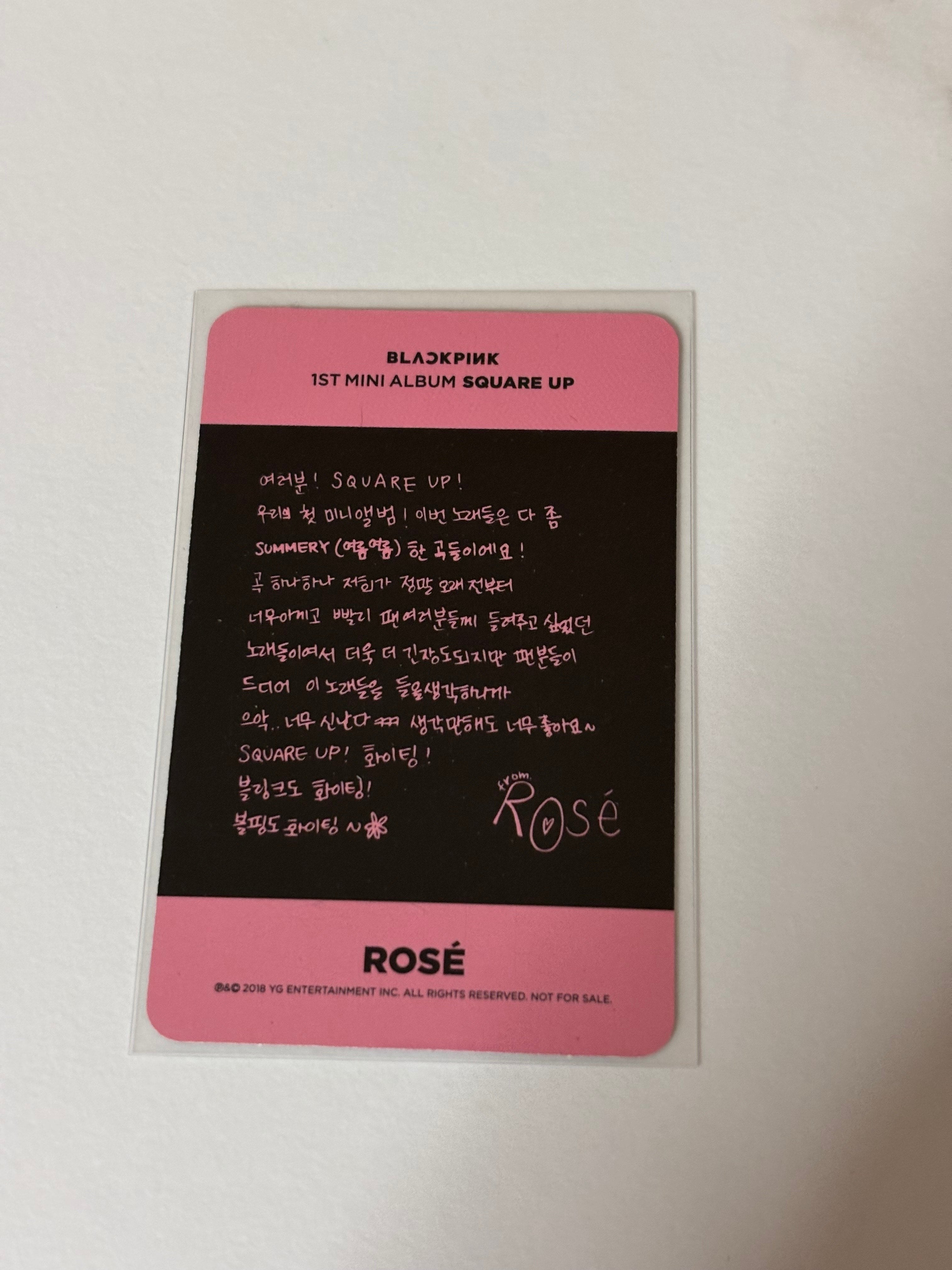 PC OFFICIEL Rosé DE BLACKPINK