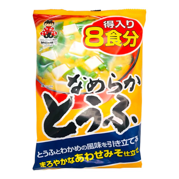 Shinsyu Ichi Miso – Soupe miso instantanée au tofu (8 portions) 🍲🇯🇵