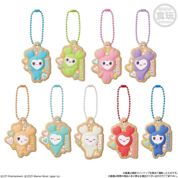 Bandai Candy Toys – Biscuit Personnage K-Pop Girls TWICE avec breloque