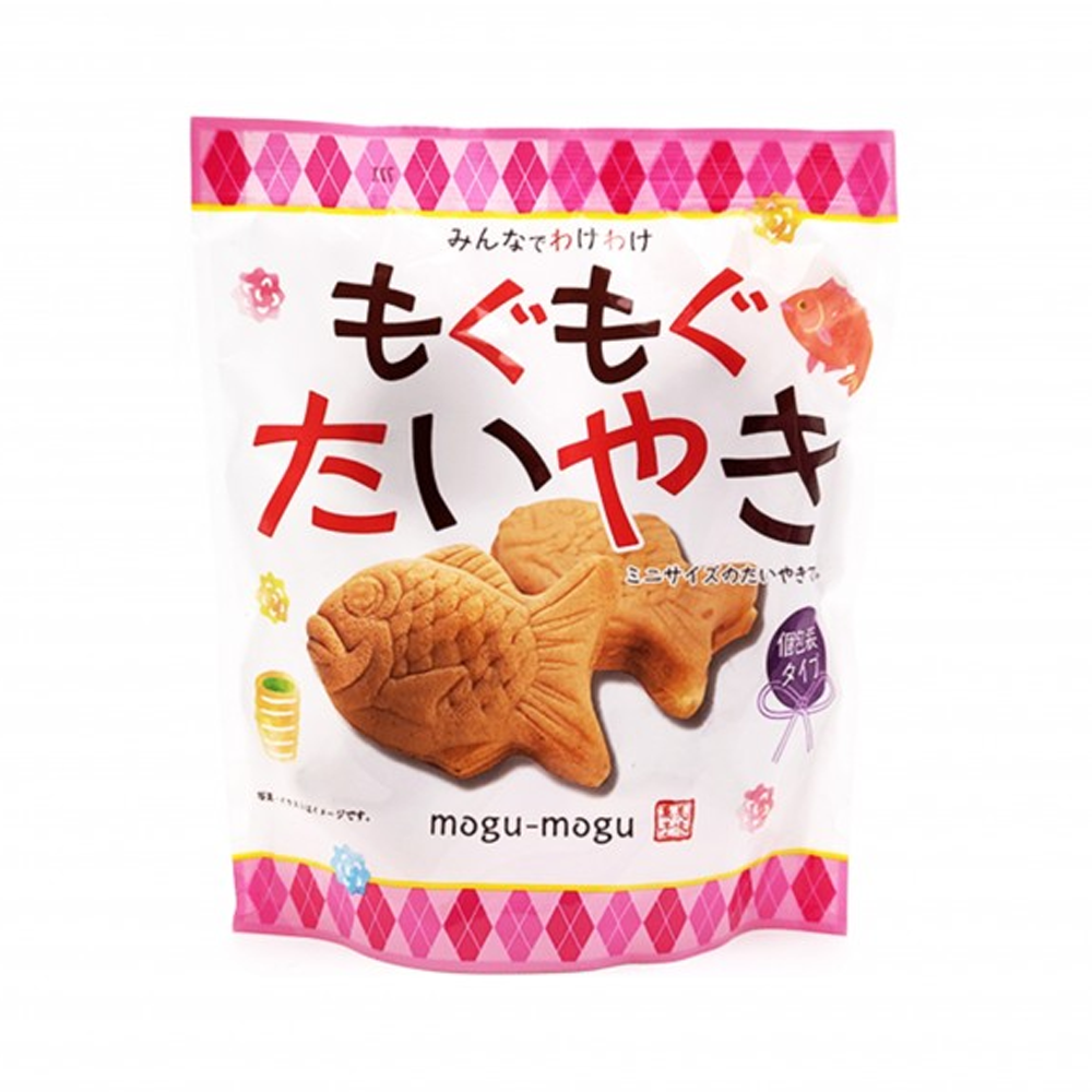 Mogu Mogu mini Taiyaki fourrés à la pâte de haricots rouges - 200g